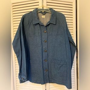Bridge & Burn denim chore coat